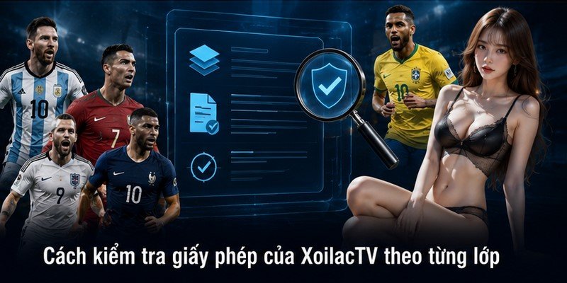Cách kiểm tra giấy phép của XoilacTV theo từng lớp