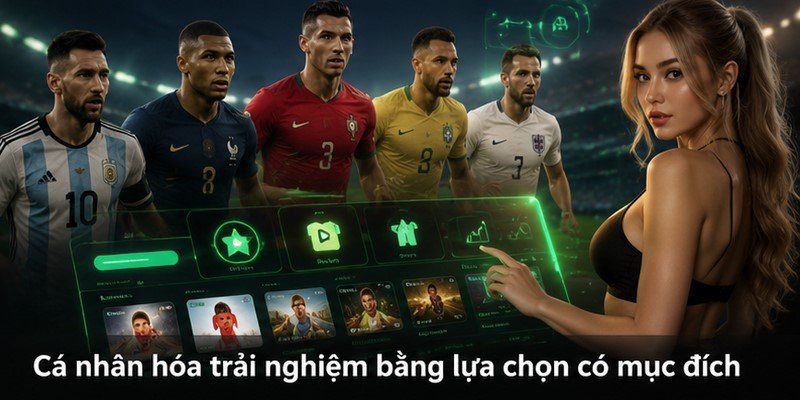 Cá nhân hóa trải nghiệm bằng lựa chọn có mục đích