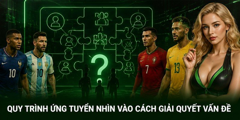 Quy trình ứng tuyển nhìn vào cách giải quyết vấn đề