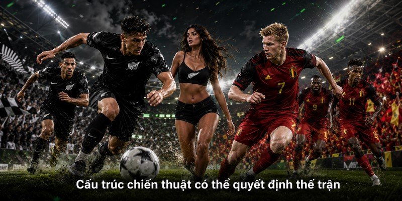 Cấu trúc chiến thuật có thể quyết định thế trận