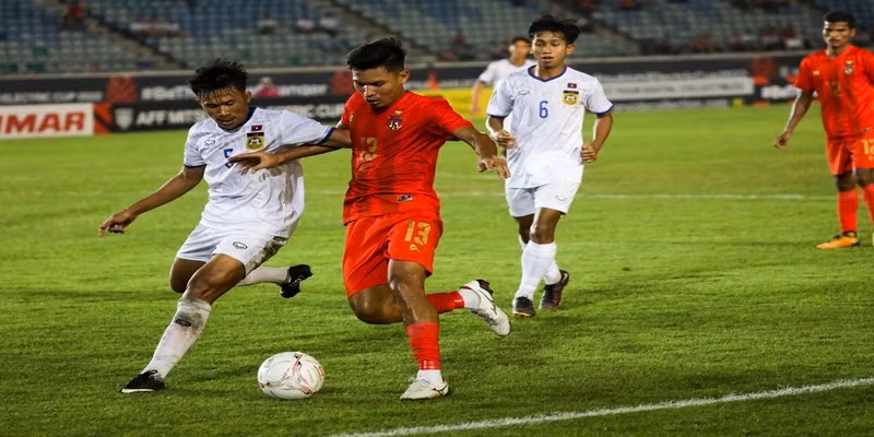 Myanmar vs Lào và cuộc đua giành quyền chủ động
