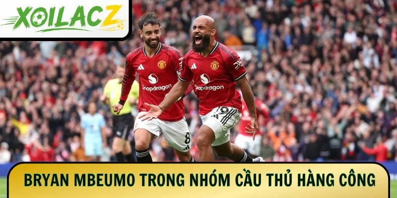 Bryan Mbeumo nằm trong nhóm cầu thủ hàng công
