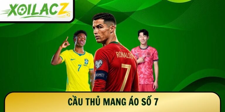 cầu thủ mang áo số 7