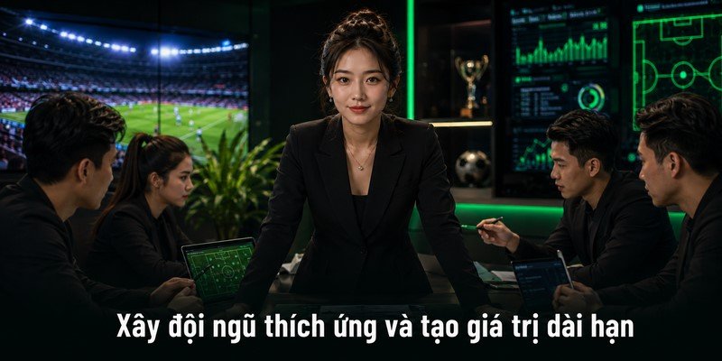 Xây đội ngũ thích ứng và tạo giá trị dài hạn