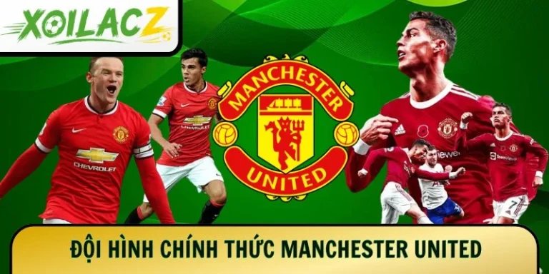 đội hình chính thức Manchester United