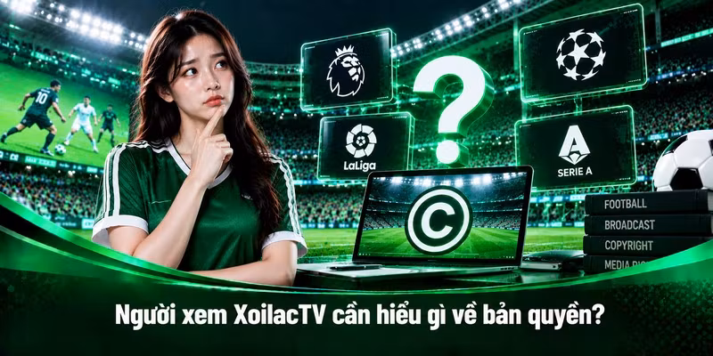 Người xem XoilacTV cần hiểu gì về bản quyền?